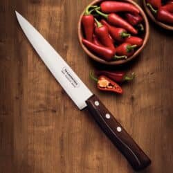 21230 tramontina tradicional 7 fish and kitchen knife with stainless steel blade and natural wood handle 22219007 1