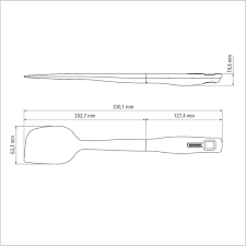 Alternative view of سباتولا سيليكون 10"مناسب للطهي مقاوم لدرجات الحرارة العالية