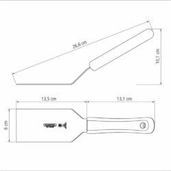 lopatka dlia fritiura 5kh2 1 2 professional master 24674 185 2